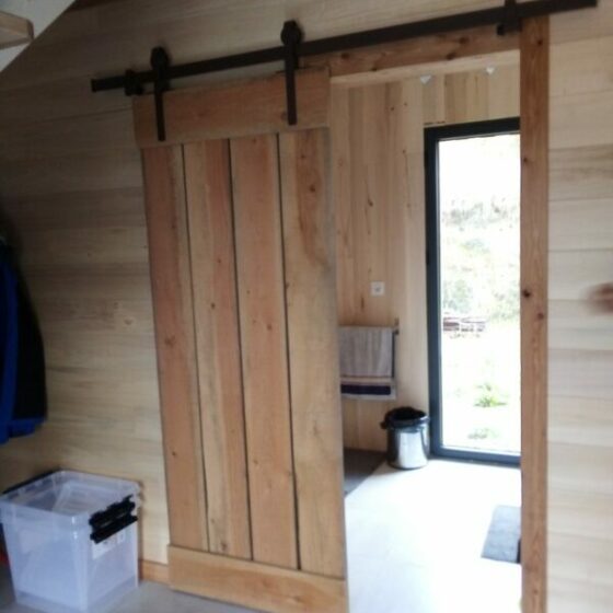 Porte coulissante Douglas