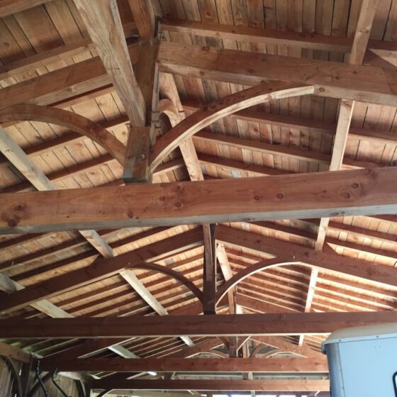 Charpente tradi et volige en Douglas