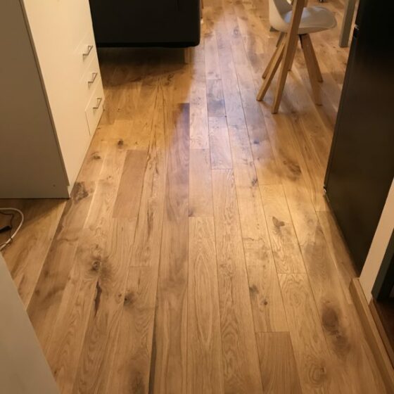 Parquet Chêne à coller finition verni