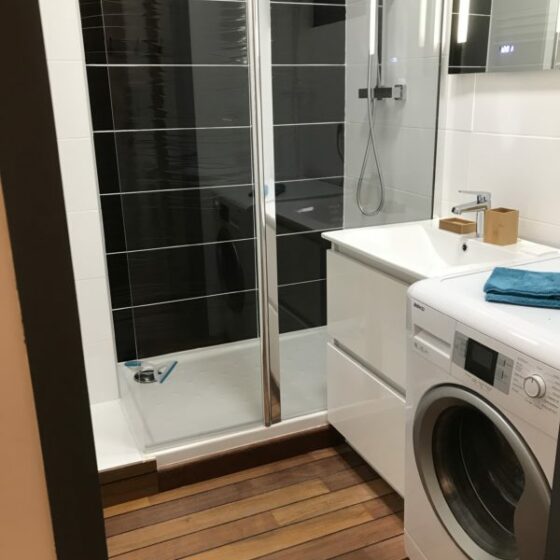 Parquet à coller pont de bateau en Merbau