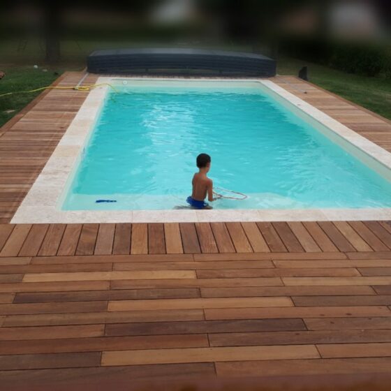 Terrasse lisse en Ipé