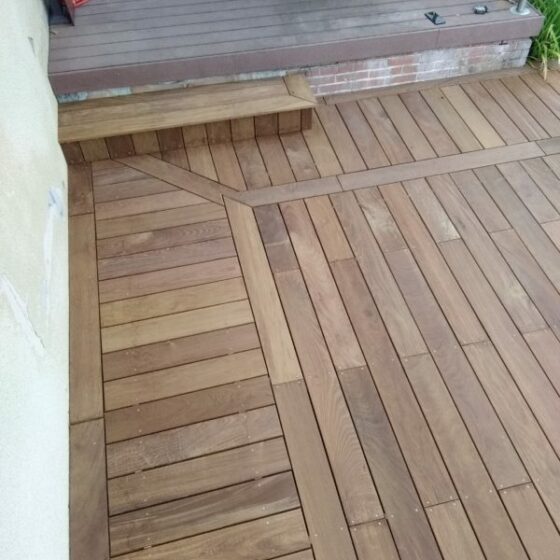 Terrasse lisse en Ipé