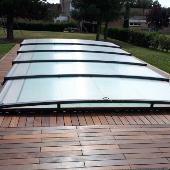 Terrasse lisse en Ipé avec saturateur NOVO PRO