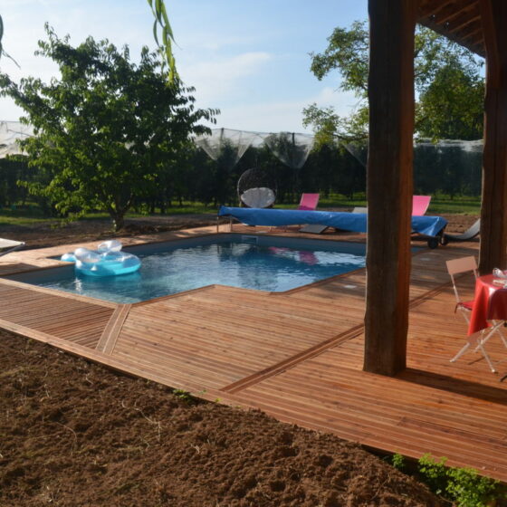 Terrasse rainuré Mélèze