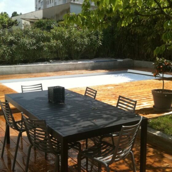 Terrasse rainuré Mélèze